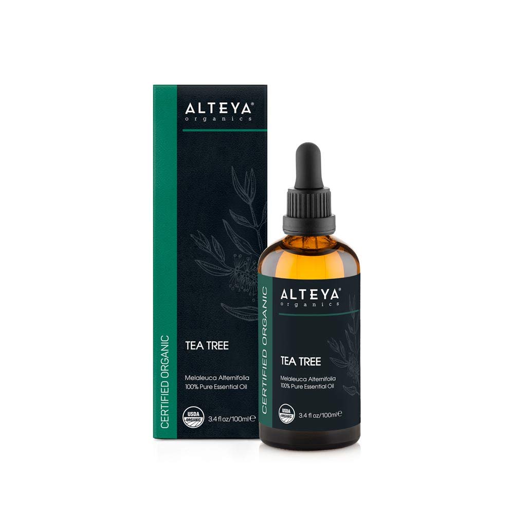 Alteya Organic Tea Tree Oil (Melaleuca Alternifolia) 100 ml - 100% USDA Certified Organic Pure Natural Tea Tree Essential Oil