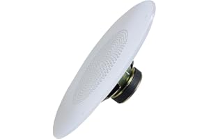 Commercial 8 inches Ceiling Speaker with White Grill 8 Ohm Speaker