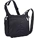 eBags Piazza Daybag 2.0 with RFID Security - Small Satchel Crossbody for Travel, Work, Business - (Black)