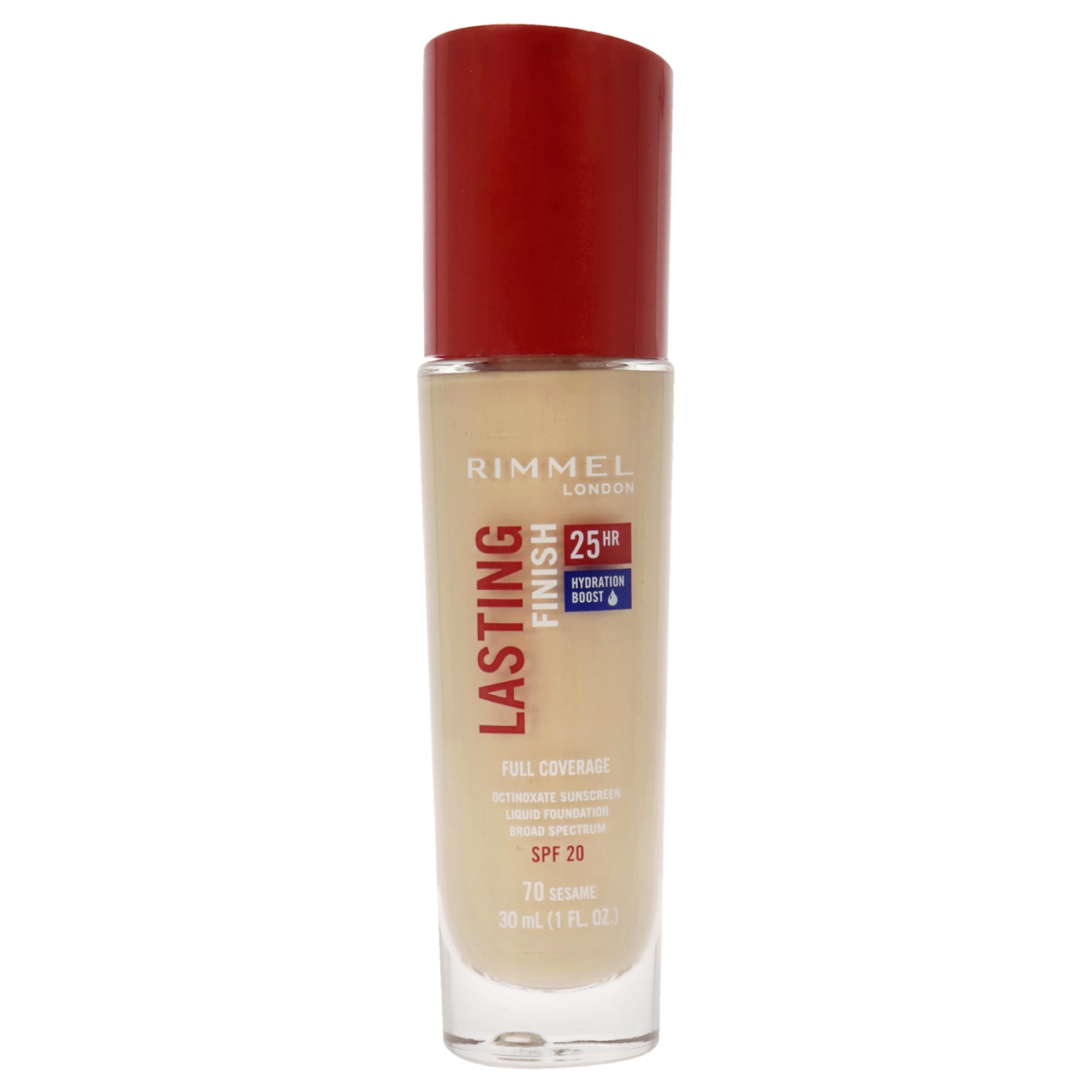 Rimmel London Lasting Finish 25Hr Full Coverage Foundation SPF 20-70 Sesame For Women 1 oz Foundation