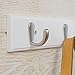29-Inch Wall-Mounted Heavy Duty Coat Hooks, Natural Bamboo Coat Rack, Towel Bag Key Holder Hanger Hook Rack for Entryway Bathroom 6 Hooks