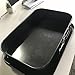 FORKALER Non-Stick Cheesecake Pan, Spring form Pan, Rectangle Cake Pan with Removable Bottom Leakproof and Quick Release Latch Bakeware 14 inches 9.3 inches 3 inches Black (14 x 9.3 x 3 inches Black)