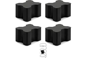 4 PCS FixlyFido Coil Spring Spacer Kit - Premium Coil Spring Lift Spacers for Vehicles, Durable Coil Spring Spacers 1" to 1.5"