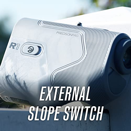 Precision Pro R1 Smart Golf Rangefinder with Slope Golf GPS Laser