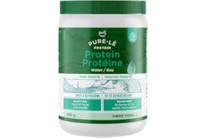 Pure-le Protein Water - Virtually Taste Free, Non-Thickening, All Natural, Zero Carbohydrate - 100% Grass-Fed Hydrolysed Whey