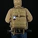 HUKOER 35L/45L Military Tactical Backpack -Tactical Assault Molle Rucksacks Waterproof Expandable Hunting Backpack Outdoor Daypack for Hiking Camping Trekking Hunting Bag (Khaki-45L)