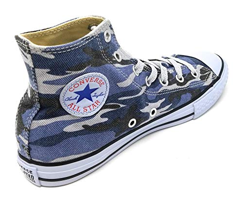 blue camo converse