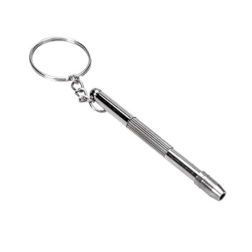 Electomania Mini Screwdriver Eyeglass Repair Tool (Silver, 2.4 inch)