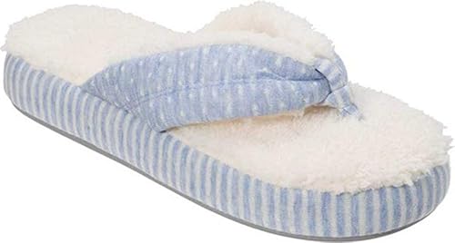 dearfoams flip flop slippers