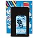 Jumbo Deluxe Heavy Gauge Steel Bookends with Nonskid Padded Base, 5-7/8 x 8-1/4 x 9 Inch, Metal, Black, 2 Pairs (Total of 4 Each)