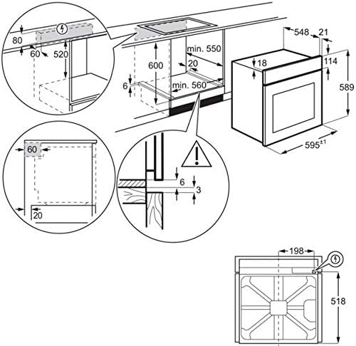 Forni Forno multifunzione KOIGH00X fintura acciaio inox antimpronta da 60  cm Electrolux urban-earth.co.uk