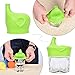 yuboo Silicone Sippy Cup Lids, 5 Pack Make Any Kids Cup Spill-Proof for Babies and Toddlers