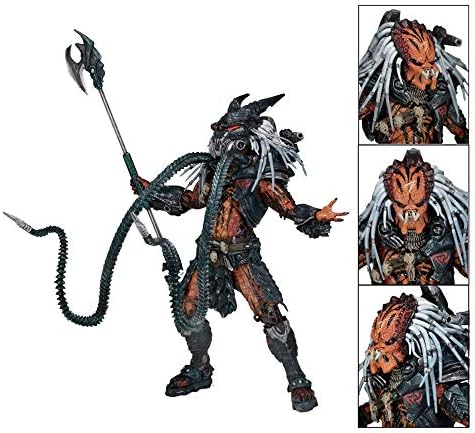 7\NECA Predator Scale Deluxe Clan Leader Action Figure Toy Doll Brinquedos Figurals Decoration Collection Model Gift