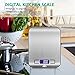 Adoric Food Scale, Digital Kitchen Scale - Multifunction, 1g/0.002lbs to 11lbs, Stainless Steel