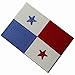 Panama Flag Embroidered Emblem Panamanian Iron On Sew On National Patch