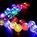 B-right Solar String Lights 25ft 40LEDs Crystal Ball Waterproof Outdoor String Lights Solar Powered Globe Fairy String Lights for Outside Garden, Yard, Home, Landscape, Party