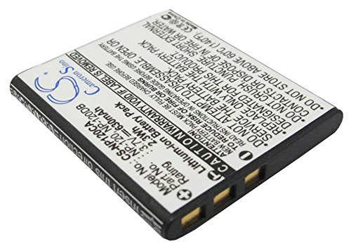 vintrons (TM) Bundle - 630mAh Battery For CASIO Exilim EX-S200PK, Exilim EX-S200SR, Exilim EX-ZS10BE, + vintrons Coaster