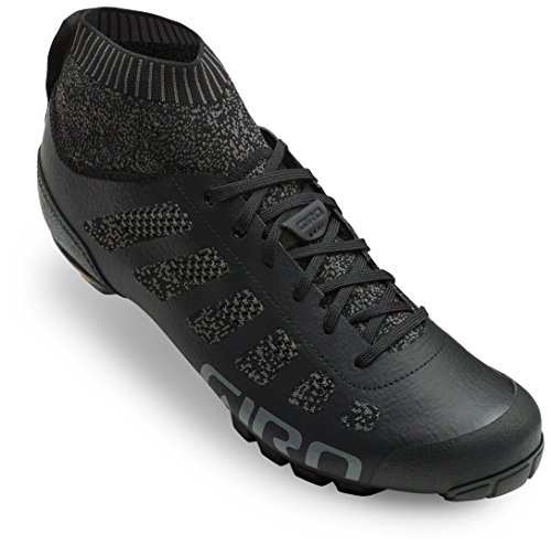 Giro Empire VR70 Knit Cycling Shoes - Men's Black/Charcoal 44.5