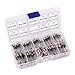 LIANGXIE 6x30mm Fast-blow Glass Fuses Quick Blow Car Glass Tube Fuses Assorted Kit Amp 0.5A,1A,2A,3A,5A,10A,15A,20A,30A 72pcs and 10pcs fuse seat 6x30 fuse with box