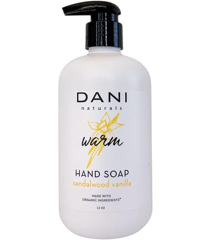 Amazon.com : DANI Naturals Sandalwood Vanilla Body Lotion, Paraben