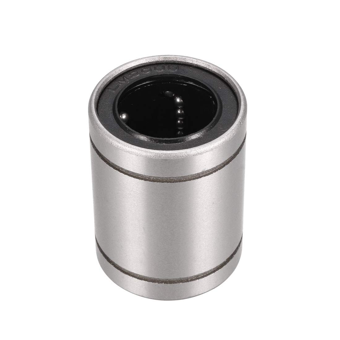 Sourcingmap LM20UU Linear Ball Bearings 20mm Bore 32mm OD 42mm Length for CNC Machine 3D Printer
