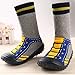 KF Baby Toddler Boys Girls Non-Skid Rubber Slipper Socks Value Pack [Set of 2]