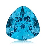 Mysticdrop 0.91-1.73 Cts of 7 mm AAA Trillion Swiss Blue Topaz (1 pc) Loose Gemstone
