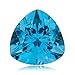 Mysticdrop 0.91-1.73 Cts of 7 mm AAA Trillion Swiss Blue Topaz (1 pc) Loose Gemstone