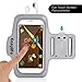 iPhone 6 Plus Sport Armband,Easylife® Water Resistant Sport Running & Exercise Armband With Key Holder +Built-in Screen Protector for iPhone 6s Plus,Galaxy S6/S6 Edge, S7/S7 Edge (5.5 Inch)-Grey
