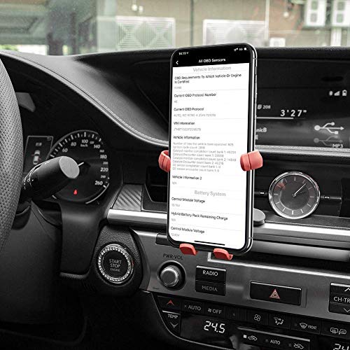 AUTDER Honeywell Professional OBD Bluetooth Scanner Diagnostic Scan Tool OBD2 Code Reader with Tire Pressure (TP) Monitor and Phone Bracket, for iOS & Android Devices - Thumbnail 6
