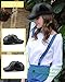 YOYEAH Classic Plain Adjustable Leather Baseball Cap Sports Outdoor Panel Hat For Men Women Light Brown-1