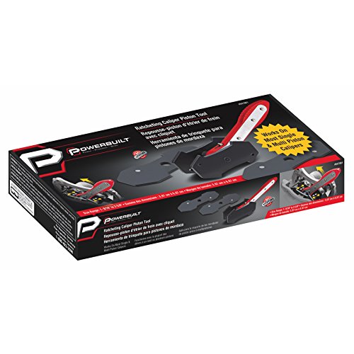 Powerbuilt Ratcheting Brake Caliper Piston Spreader Press Tool 647861