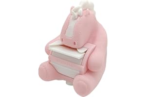 RhyNSky Unicorn_Animal Stamp Roll Holder for Roll Stamps Postage Stamp Dispenser for Home Office, No Stamps, 1.18" Core, C01