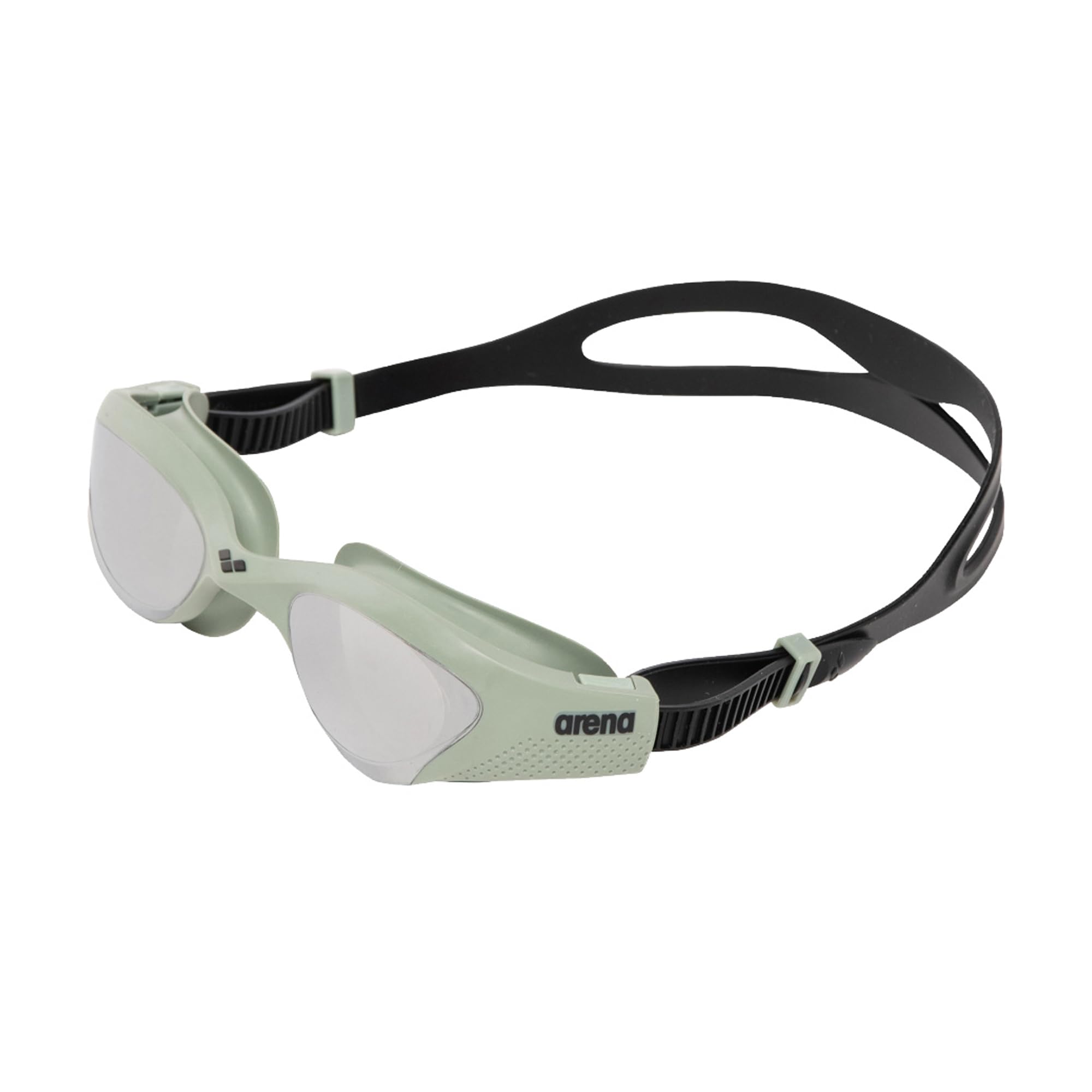 ARENA The One Swimming Goggles, Adult Unisex Pool Goggles with Wide Lenses, UV Protection, Self-Adjusting Nose Bridge, Orbit-Proof Seals, Anti-Fog Lenses