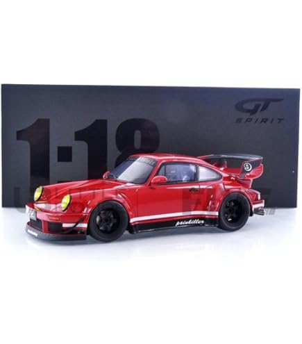 京商 GT SPIRIT RWB 1/18 1/18 GT Spirit Porsche 911 964 RWB Bourgogne Resin Car Model
