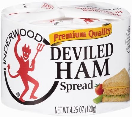 Underwood Deviled Ham Spread, 4.25 Ounce Cans (Pack of 1)