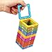 KIDCHEER Magnet Building Tiles, Magnetic 3D Building Blocks Set for Kids, Magnetic Educational Stacking Blocks Boys Girls Toys