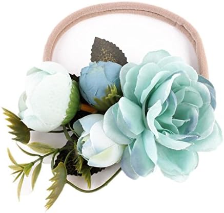 Cinhent Headband 1PC Fashion Elastic Baby Kids Handmade Flower Beautiful Decor