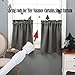 AIZESI Spring Tension Curtain Rods Short Tension Rod (White,27