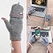 USB Gloves New Laptop Women's USB Heated Half & Full Finger Winter Warm Hand Gloves Warmer Wool