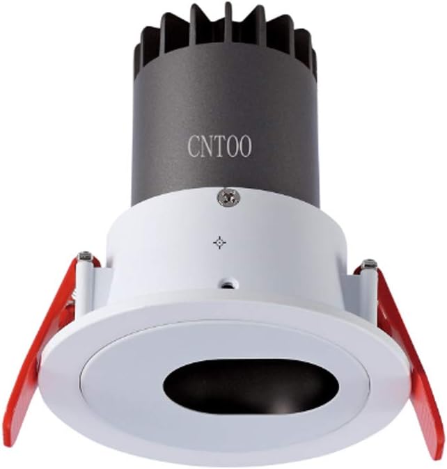 CNTOO Indoor Lighting AntiGlare Downlight, White Open Pinhole Recessed