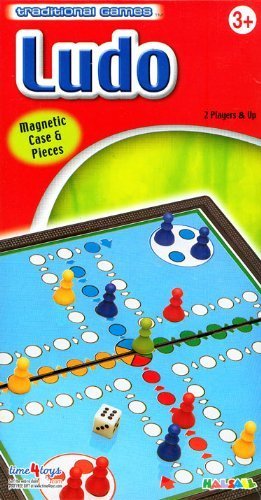 Halsall Magnetic Traditional Travel Ludo Game