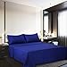 Best Season 3 Piece Bed Sheet Set (Twin,Royal Blue) 1 Flat Sheet,1 Fitted Sheet and 1 Pillow Cases,Super Soft Brushed Microfiber 1800 Luxury Bedding,Deep Pockets &Wrinkle,Fade Resistant