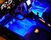 Jtech 10x T10 194 168 2825 Super Bright Blue LED Bulb for Car Interior Dome Map Door Courtesy License Plate Lights