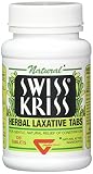 Swiss Kriss Herbal Laxative Tablets, 120 Count
