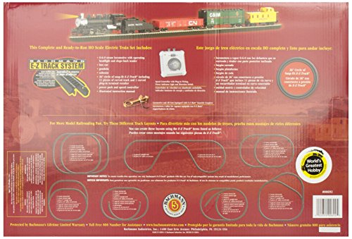 Bachmann Trains Pacific Flyer Ready-to-Run HO Scale Train Set