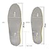 Xfome Style Comfort Orthotic Arch Support Insoles for Sport Shoes and Work Boots Relief for Foot Pain Due to Flat Feet and Plantar Fasciitis(Women)