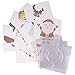 10,000-Piece Holiday Fuse Bead Kit for DIY Xmas Ornaments - 8 Unique Christmas Designs w Peg Boards, Tweezers, Ironing Papers - Great for Homemade Ornaments, Holiday Classroom Parties Family Activity