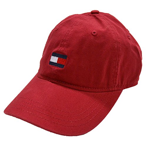 Mens Tommy Hilfiger Flag Logo Cotton Twill Baseball Cap