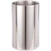 Double Wall Utensil Holder, 304 Stainless Steel Sleek Holder for Countertop | Kitchen Utensil Holder - Spatula Spoon Storage Organizer, Large Utensil Caddy Counter, Shining Utensil Crock, Mirror Polish